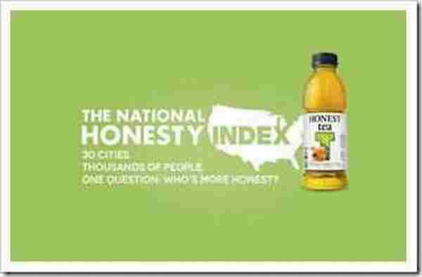 Honest Tea茶饮料营销创意：寻找美国最诚实的城市