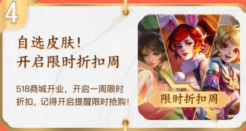 《王者荣耀》5.18王者购物节活动福利一览