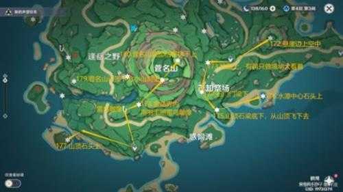 雷神瞳位置大全一览,2024雷神瞳位置