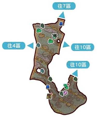 《怪物猎人:世界》大蚁冢荒地地图资源点一览