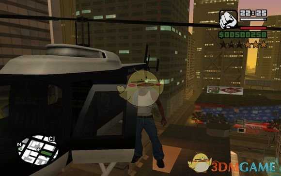 《侠盗猎车:圣安地列斯》前期警用直升机获得方法