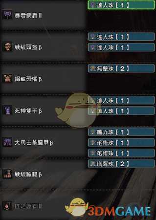 《怪物猎人:世界》PC盾斧剑模式配装一览