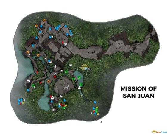 《古墓丽影：暗影》全要素标记地图分享