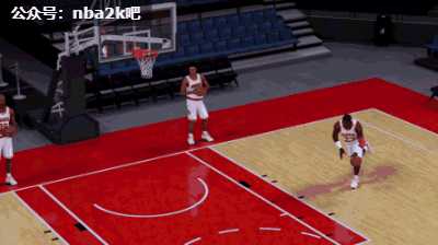 《NBA 2K19》如何单手持球虚晃上篮?