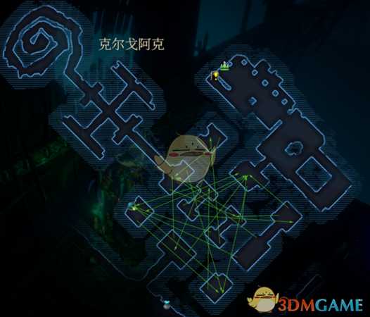 《暗影:觉醒》克尔戈阿克路线图