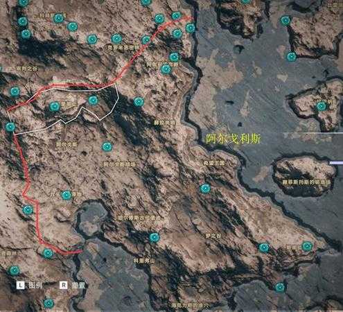 《刺客信条:奥德赛》全奥利哈钢地图位置一览