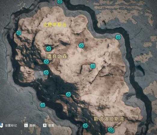 《刺客信条:奥德赛》全奥利哈钢地图位置一览