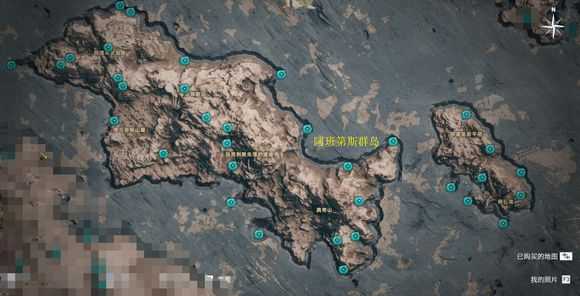 《刺客信条:奥德赛》全奥利哈钢地图位置一览