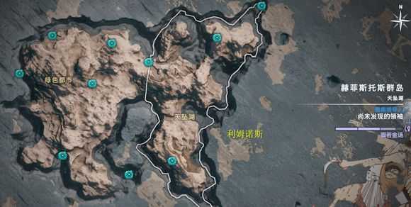 《刺客信条:奥德赛》全奥利哈钢地图位置一览