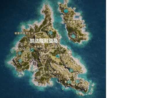《刺客信条:奥德赛》全奥利哈钢地图位置一览