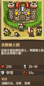 《王国保卫战:前线》全防御塔详细数据一览