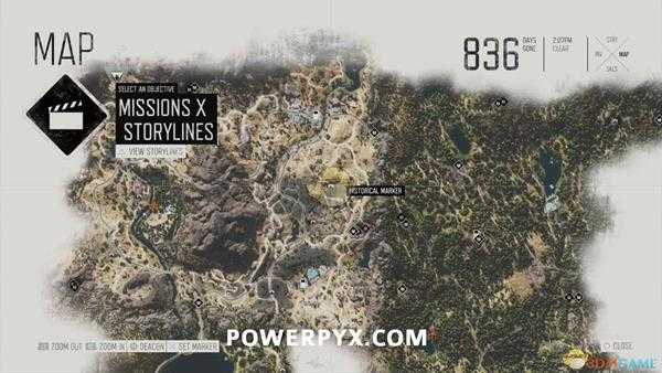 《往日不再》贝尔纳普火山位置一览