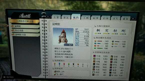 《英雄传说:闪之轨迹4》北朗格多克峡谷道01怪物图鉴攻略分享