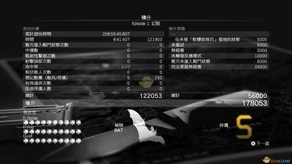 《合金装备5:幻痛》任务1幻肢S级评价攻略