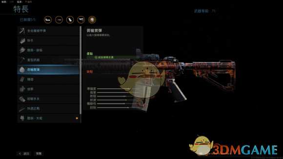 《使命召唤16:现代战争》满级M4配件一览