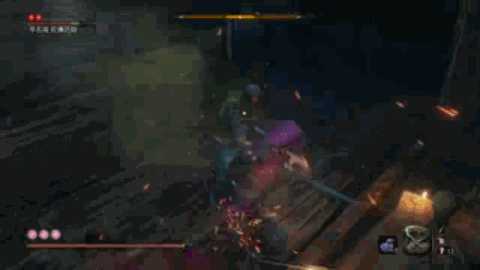 《只狼:影逝二度》蓝衣武士攻击模式介绍