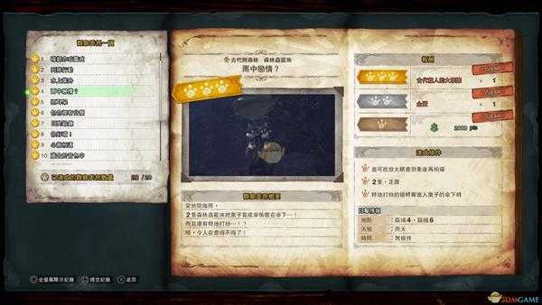 《怪物猎人:世界》森林虫笼族观察委托金牌指南