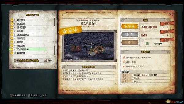 《怪物猎人:世界》台地演奏族观察委托任务金牌指南