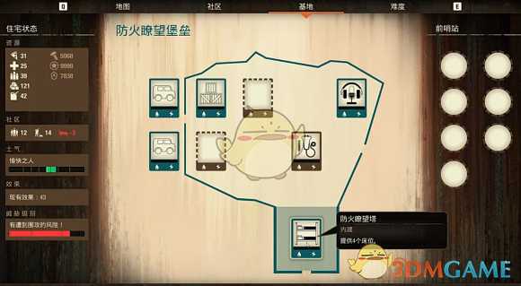 《腐烂国度2:巨霸版》防火瞭望堡垒基地介绍