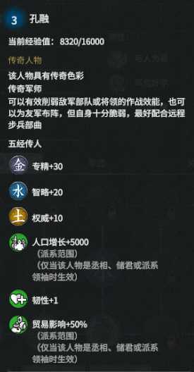 《全面战争:三国》孔融强度分析