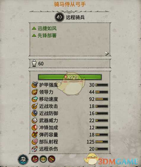 《全面战争:战锤2》骑马侍从弓手实用性分析