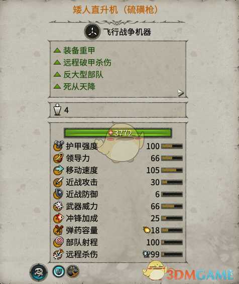 《全面战争:战锤2》矮人直升机实用性分析