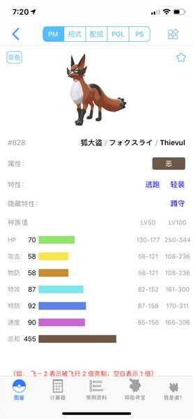 《宝可梦:剑/盾》狐大盗63单打配招