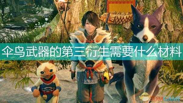《怪物猎人:崛起》伞鸟武器第三衍生所需材料介绍
