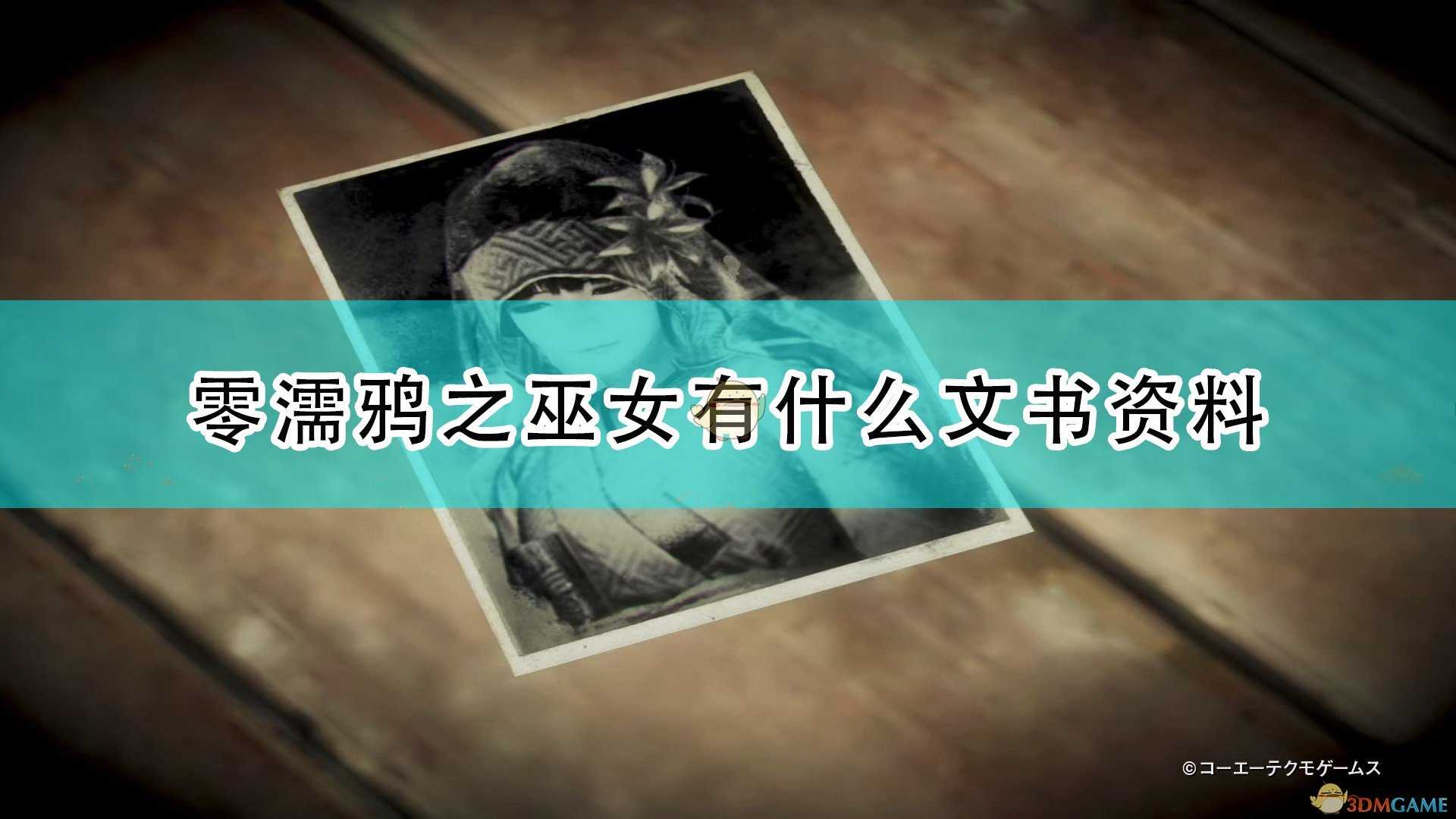 《零:濡鸦之巫女》全文书资料分享