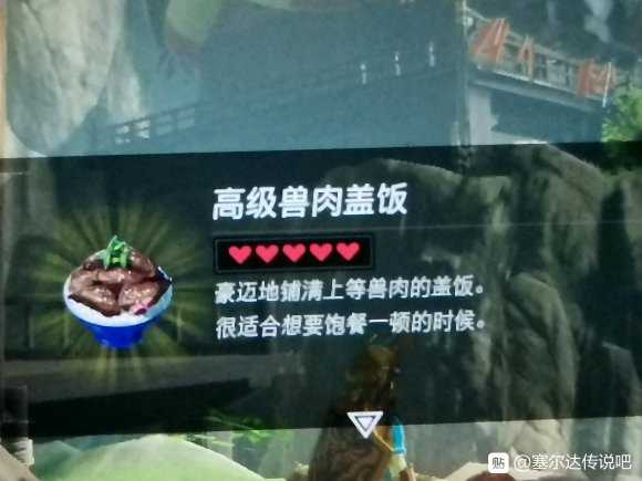 《塞尔达传说:旷野之息》盖饭制作方法分享