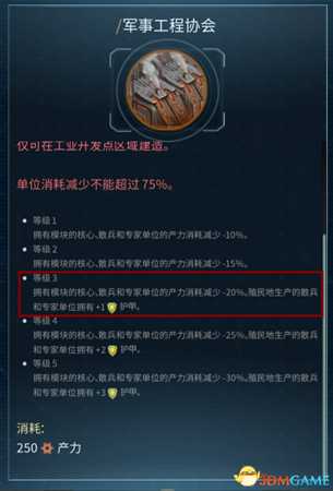 《奇迹时代:星陨》建设5级区域详细说明