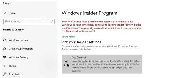 怎么获得Win11的推送?Win11接受推送的方法