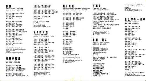 苏有朋.1995-爱上你的一切事情(粤专)【华纳】【WAV+CUE】