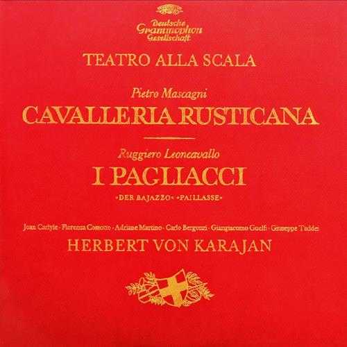 【古典音乐】卡拉扬《莱翁卡瓦洛·丑角、马斯卡尼·乡村骑士》2CD.2015[FLAC+CUE整轨]