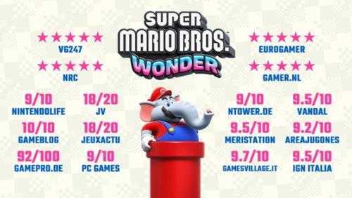 《超级马里奥兄弟:惊奇》媒体宣传图:欧洲历史首发规模最大的《超级马里奥》