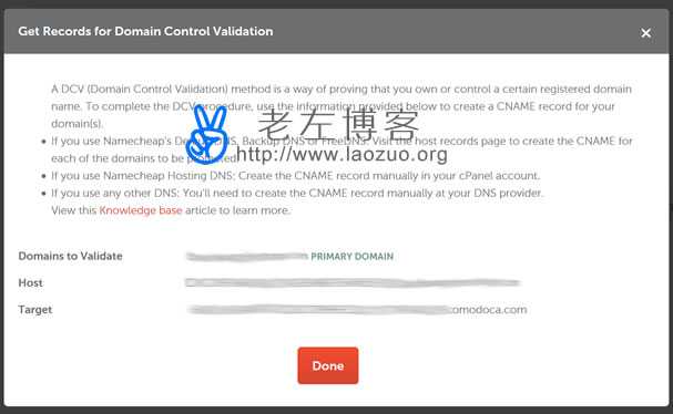 Namecheap免费申请Comodo SSL证书替换Symantec SSL申请过程(图文)