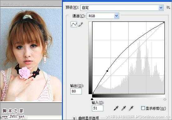 photoshop 人物写真图片的轻微磨皮及润色