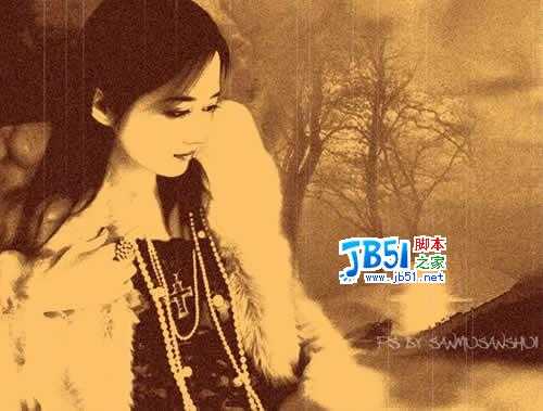 Photoshop调色教程:怀旧色调效果简单打造