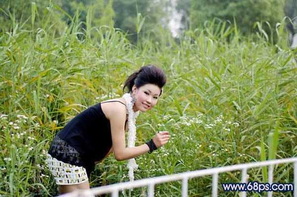 PS教程:出其不意的梦幻蓝紫色调照片
