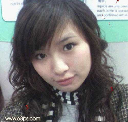 PS祛除美女照片杂色,让美女更靓丽