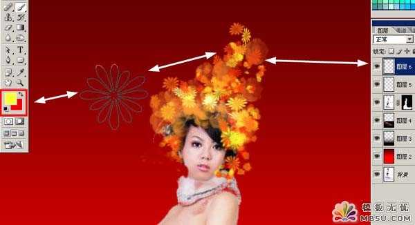 Photoshop制作中国风特色古典的美人效果