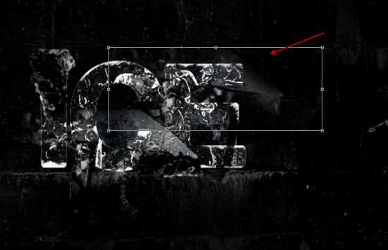 PS打造超炫的冰霜特效字体