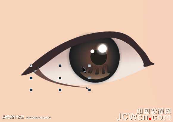 CorelDRAW鼠绘教程:绘制宋代女词人李清照