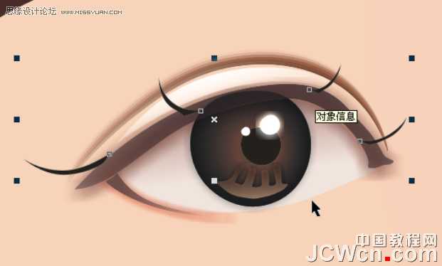 CorelDRAW鼠绘教程:绘制宋代女词人李清照