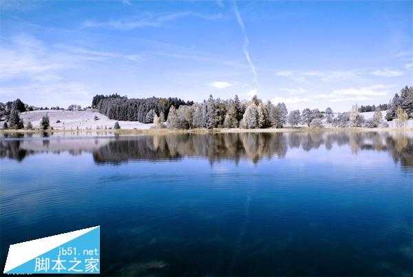 PS把照片制作成具有红外摄影效果的照片