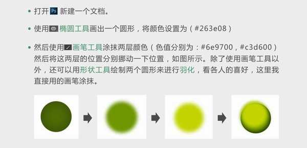 Photoshop如何鼠绘一只萌萌的绿绿的大眼怪?