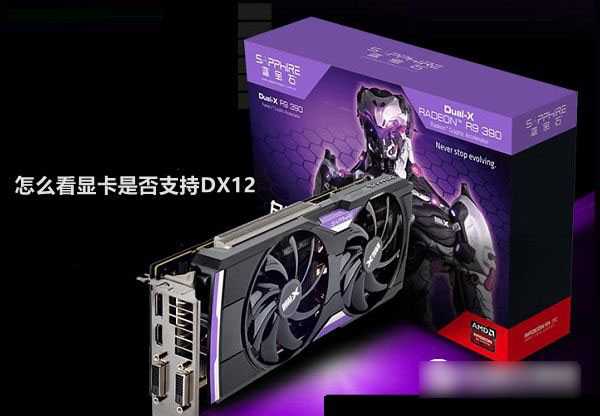 怎么判断自己的电脑是否支持DX12?查看电脑支不支持DirectX12方法图解