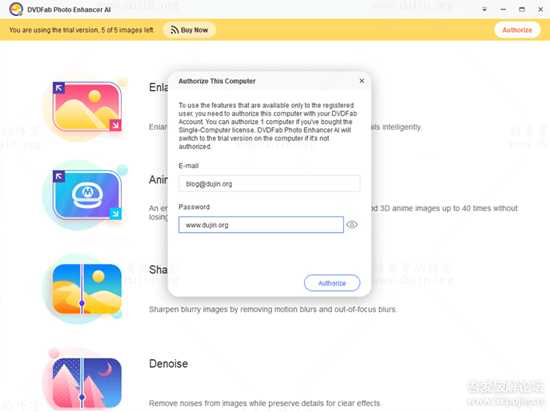 限时免费:使用 DVDFab Photo Enhancer AI(v1123)将图片智能放大 40 倍